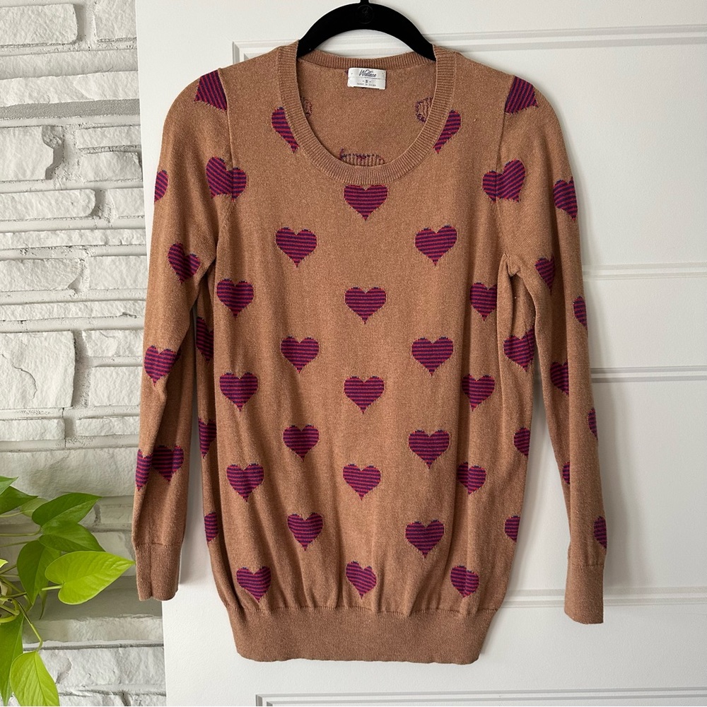Wallace Madewell hearts sweater